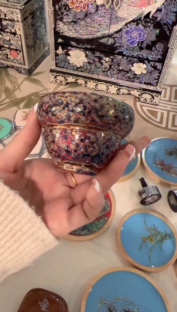 【闪购商品】建盏·弘贝雅螺钿漆器文化馆