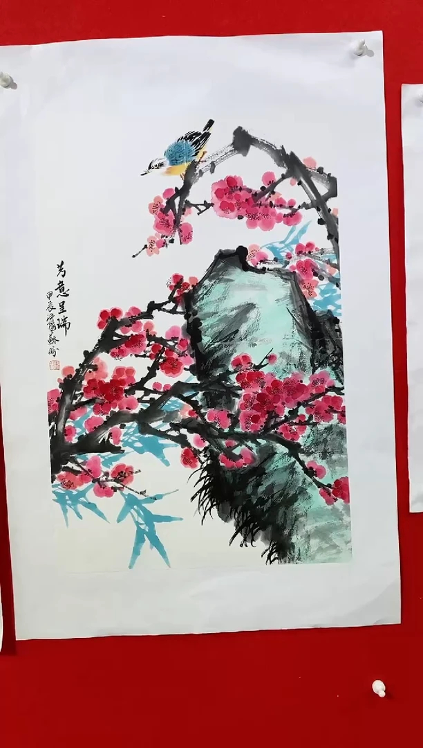 【闪购商品】国画sp297杰苏盼老师作品