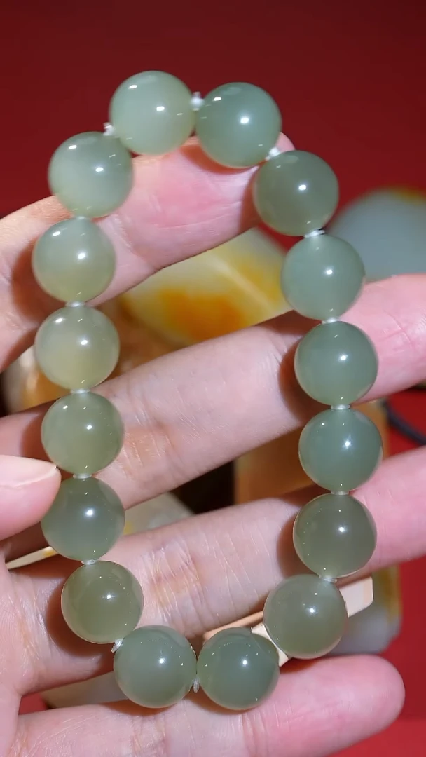 未镶嵌手串和田玉73