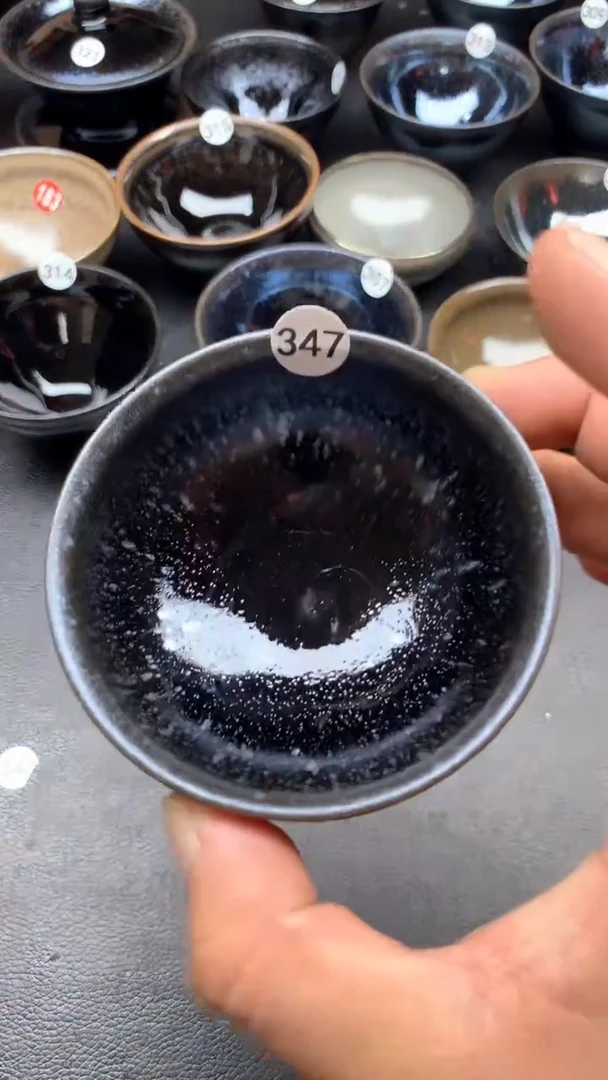 茶盏黑瓷精选茶器347