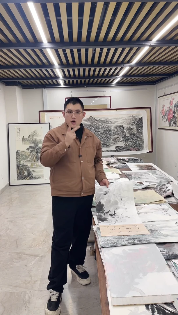 国画阿豪专属链接-付旺荷花