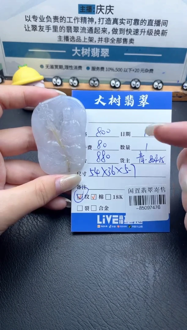 颈饰未镶嵌翡翠多人-85097476