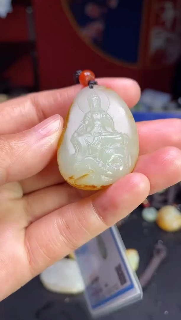 颈饰未镶嵌和田玉123