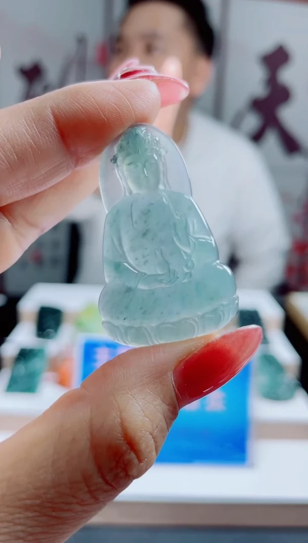 翡翠未镶嵌颈饰多样性发货只发一件