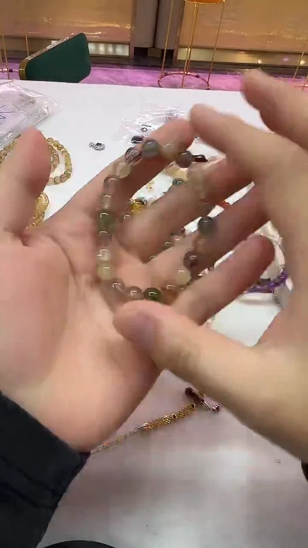 未镶嵌手串水晶手串