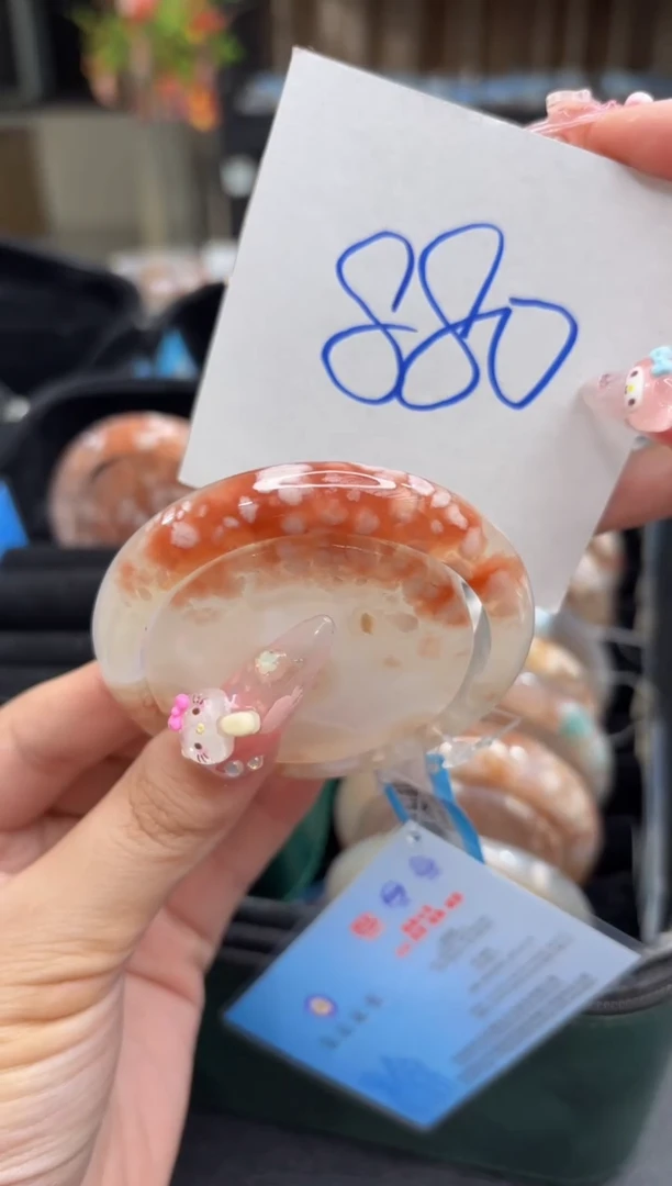 未镶嵌手镯石英质玉65(55圈赠送镯心)