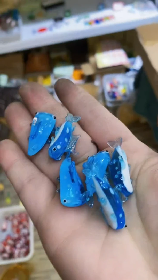 【闪购商品】琉璃手工艺品微瑕一把鱼