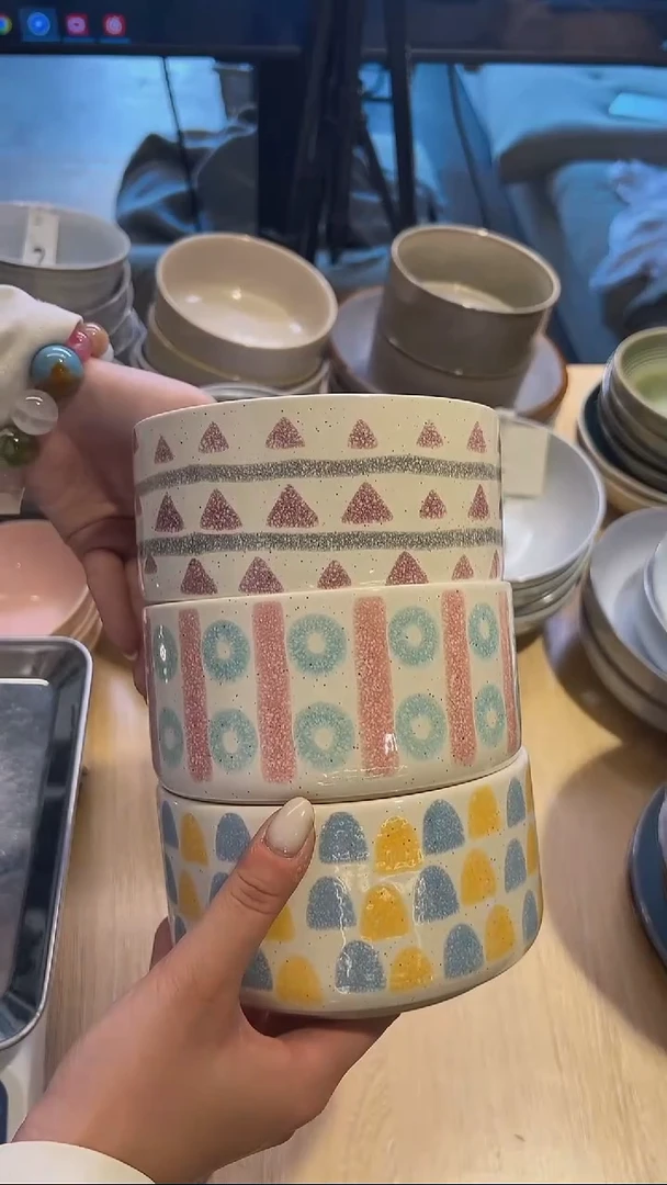 瓷71高温釉下彩陶瓷餐具