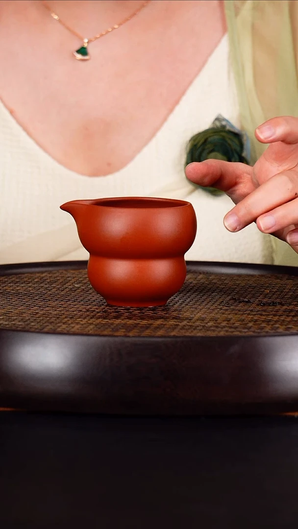 茶壶紫砂朱泥公道杯9