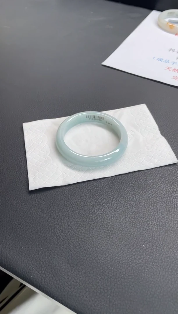 未镶嵌手镯翡翠23#天然缅甸A货翡翠手镯55-56圈口