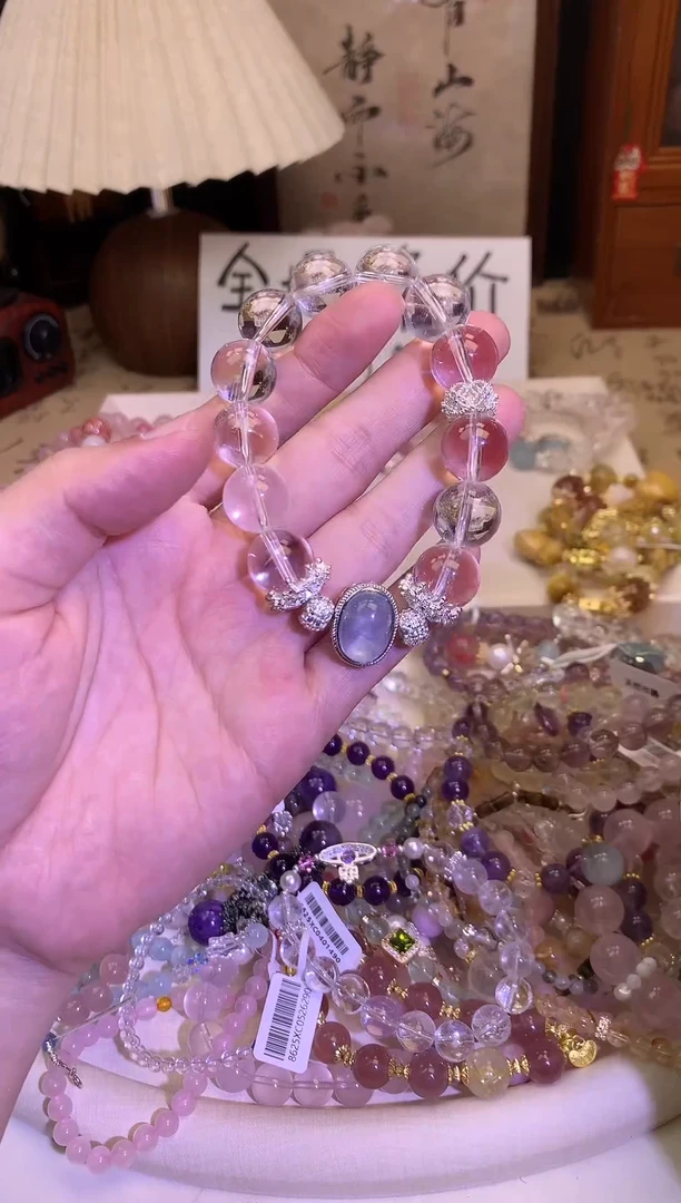 水晶手链未镶嵌362手串