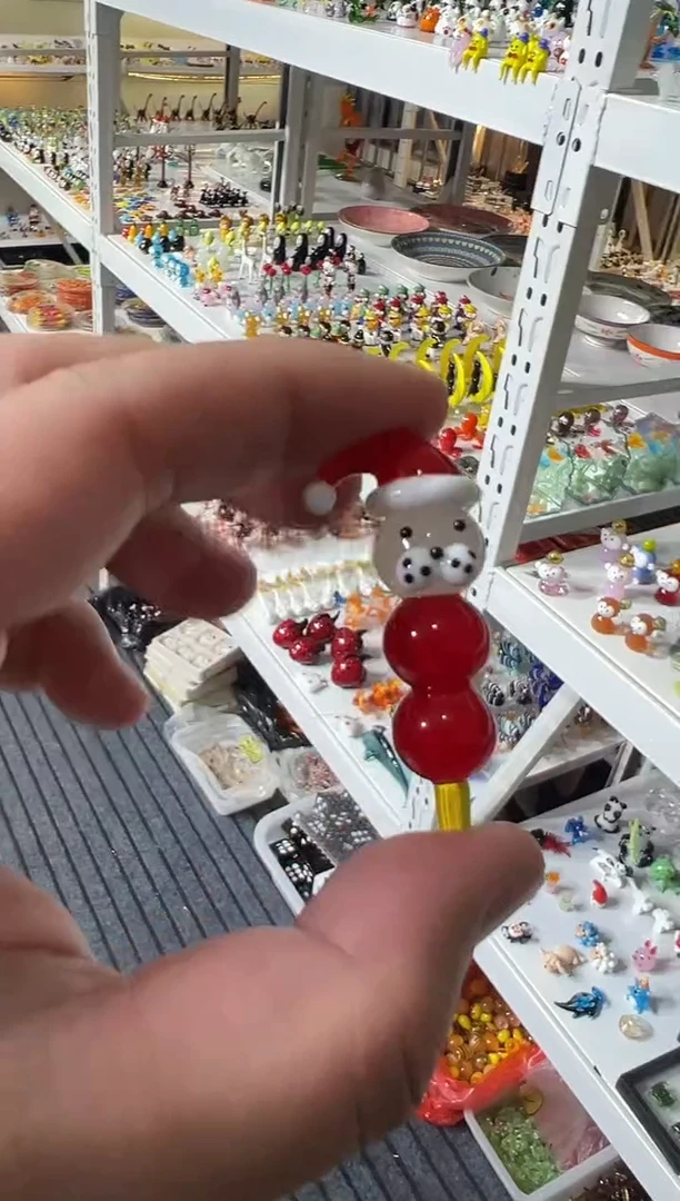 手工艺品琉璃糖葫芦小狗