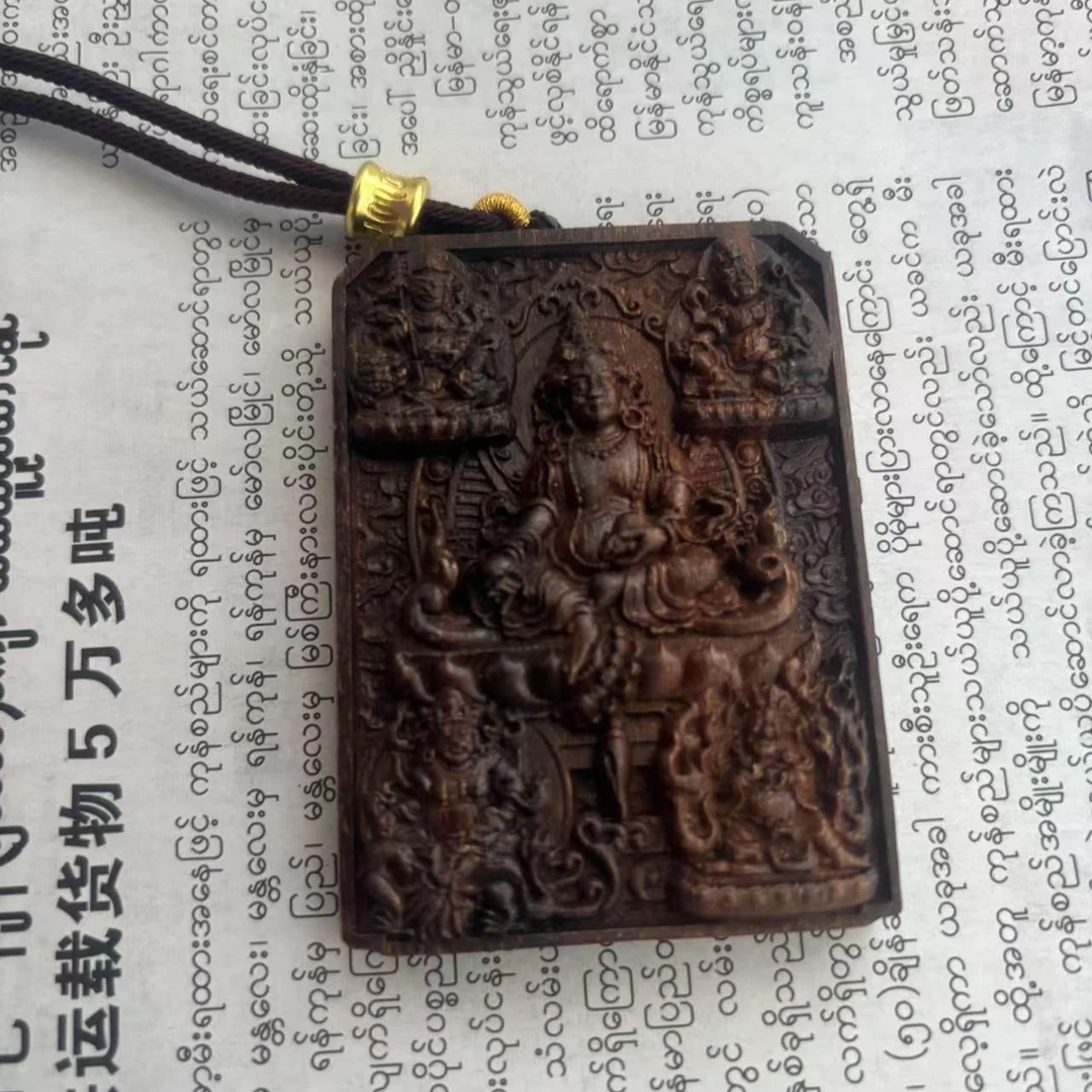 贡木五路财神吊坠（JLG）B130001多样性发货