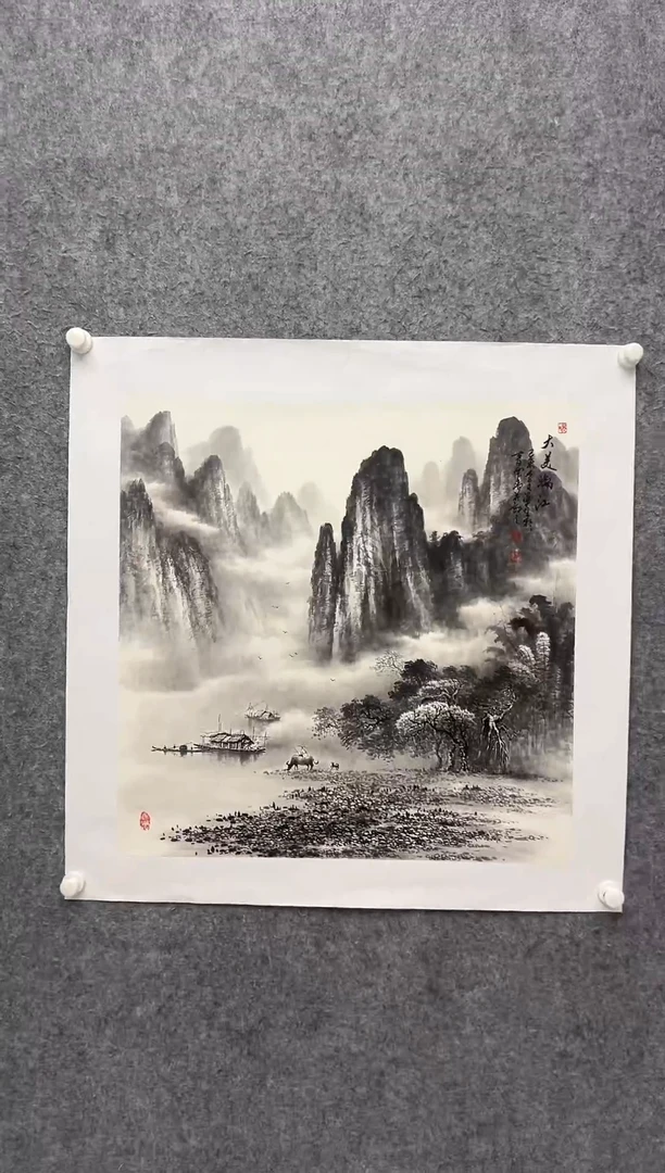 国画李文军-4平尺-国画作品
