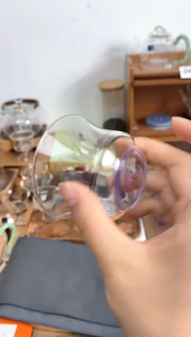 清杯浅紫色样品1+1
