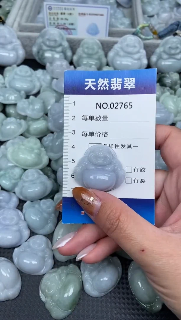 颈饰未镶嵌翡翠纯天然A货翡翠2765