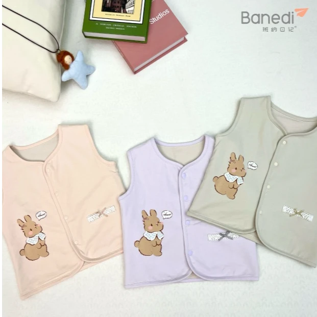 班纳日记双层马甲儿童马甲保暖