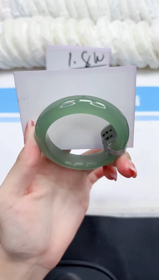 未镶嵌手镯石英质玉128-54-送女友