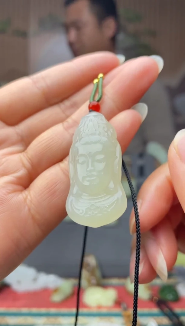 颈饰未镶嵌和田玉拍一发一