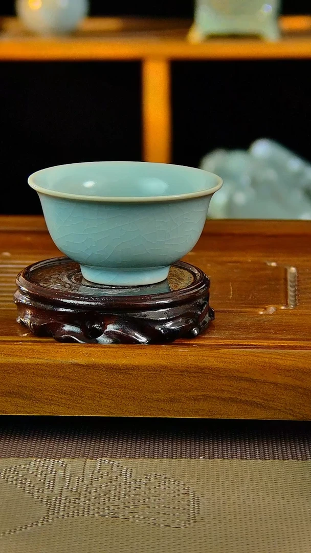 【闪购商品】专属闪购原矿原釉汝瓷福利杯