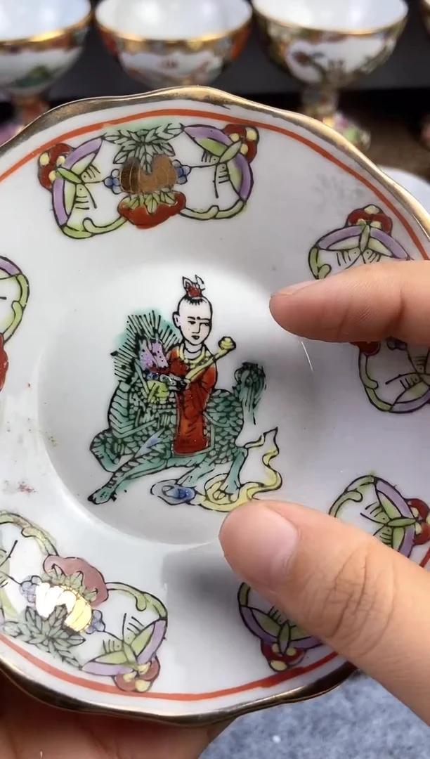 摆件微瑕景德镇窑厂瓷摆件