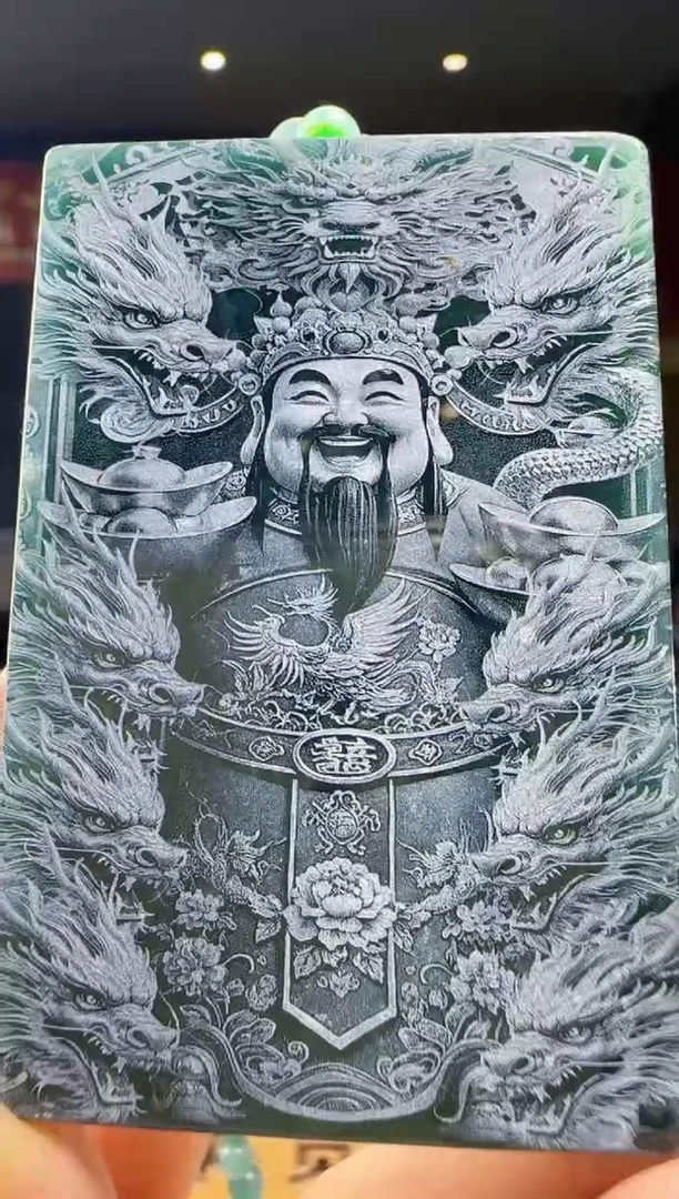 翡翠未镶嵌吊坠(赠链)多样性发其一YJ@@WS1WX37467