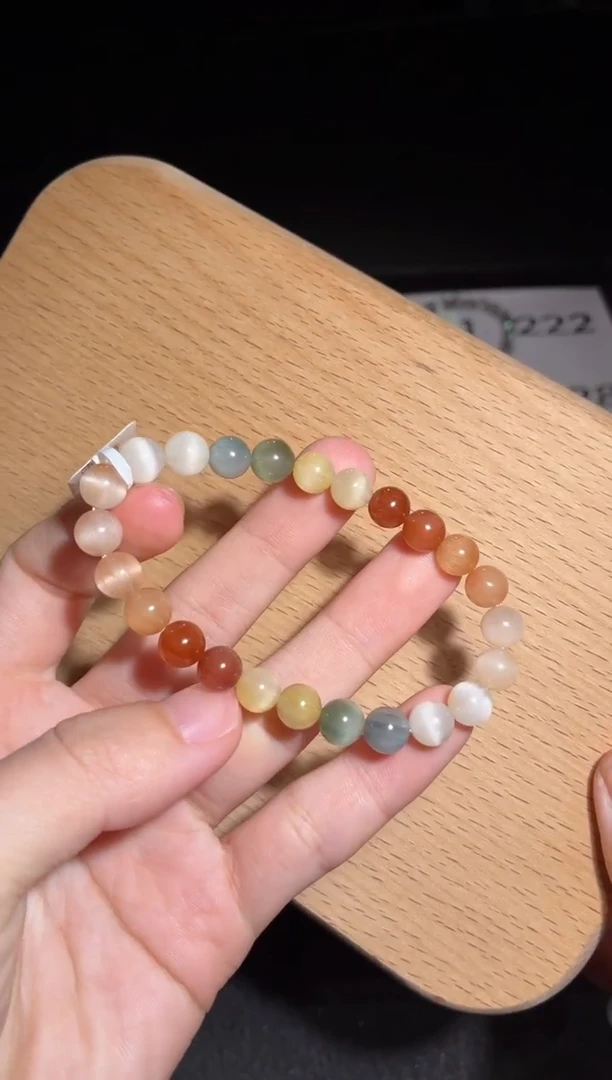 未镶嵌手链水晶222号多样性发一D 7+