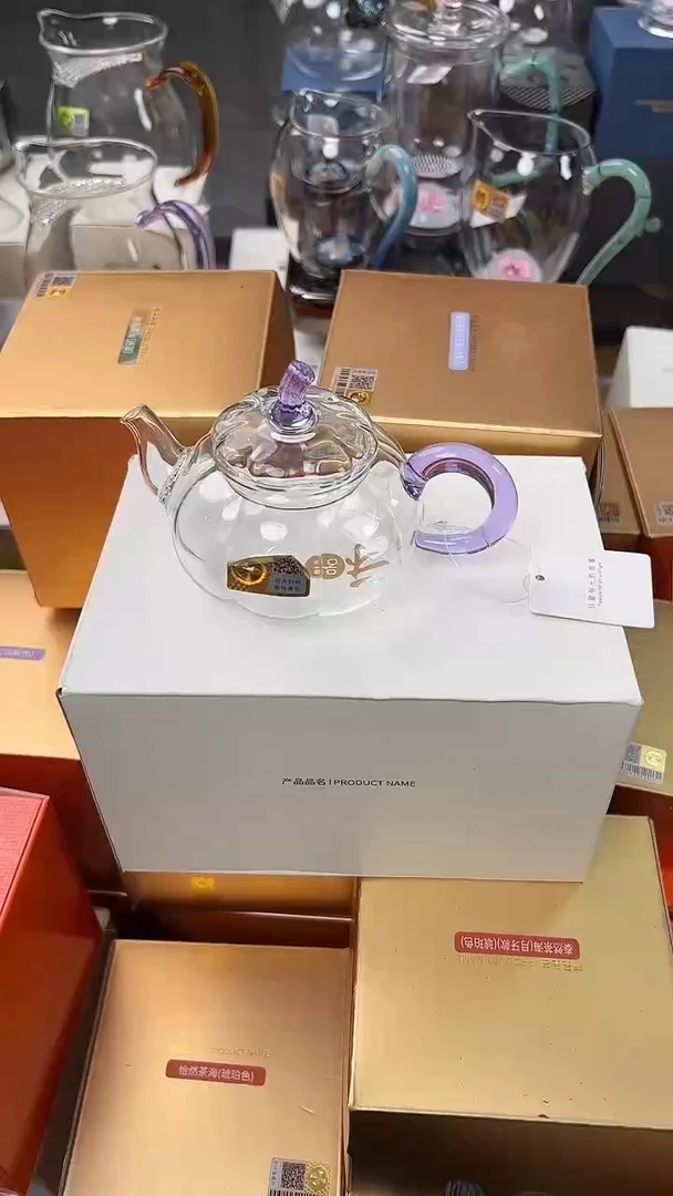 禾器福蔓壶浅紫色