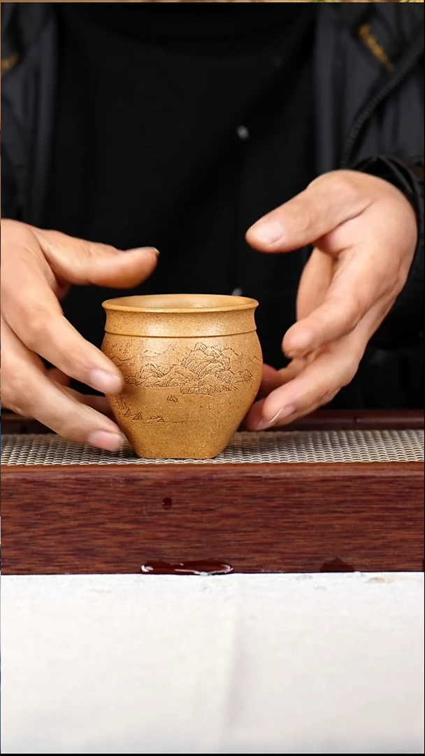 茶杯紫砂主人杯160CC-088