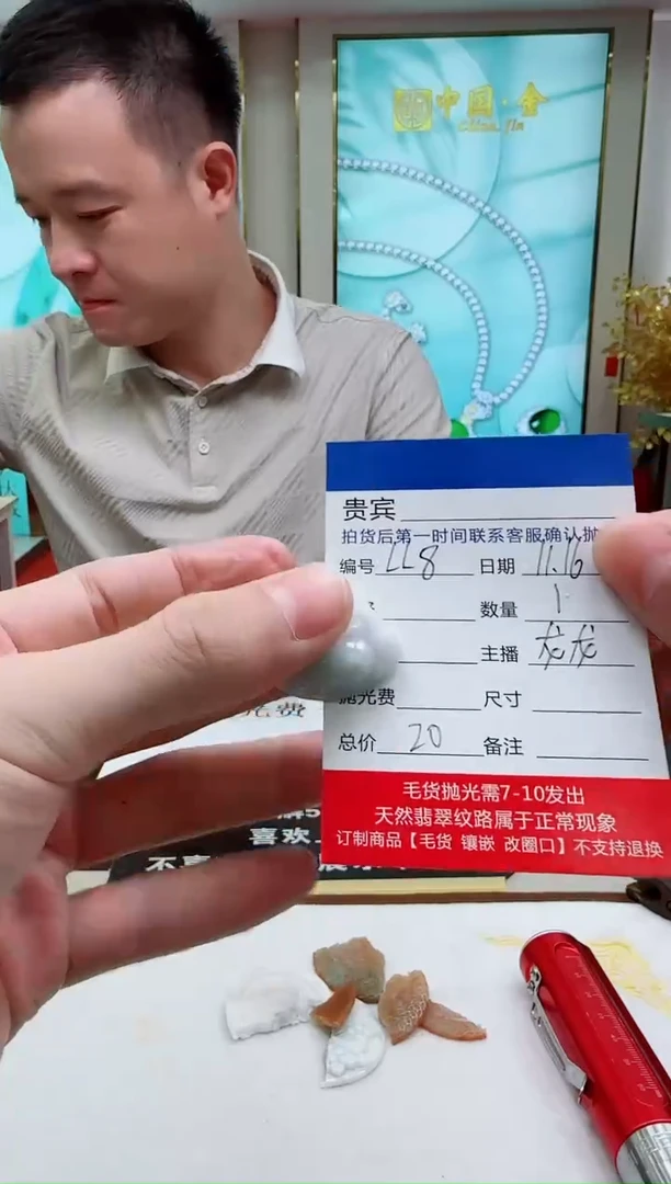 颈饰未镶嵌翡翠LL8翡翠吊坠-多样性发其一