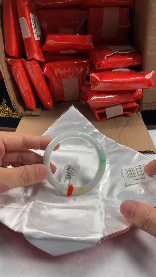 未镶嵌定制翡翠5073毛货不退不换 59-60圈