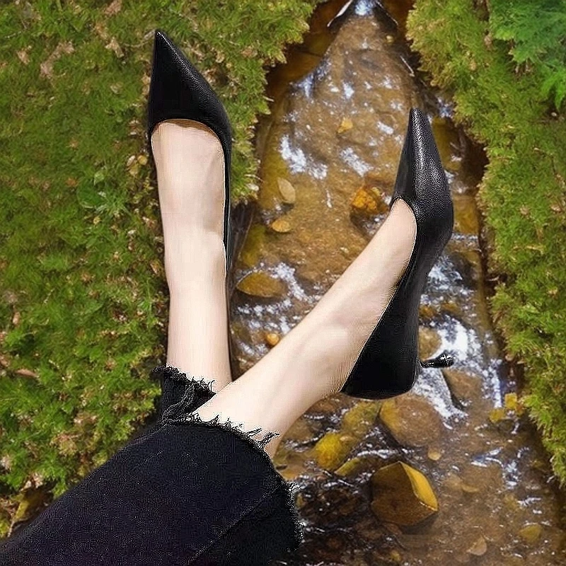 【慧姐】127秀气3公分时尚高跟鞋女