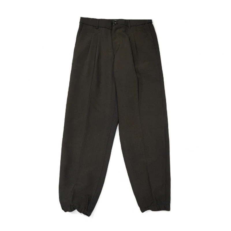 【染色建议勿拍】男士极简风束脚裤休闲百搭纯色裤子痞帅西裤7171