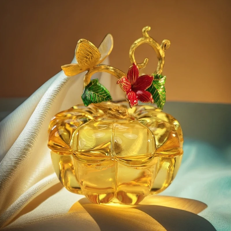 （金色）小摆件生日礼物神仙手工创意大号玄关玻璃送女生摆设礼品