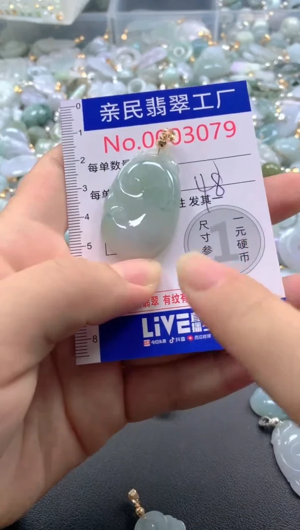 颈饰未镶嵌翡翠3079
