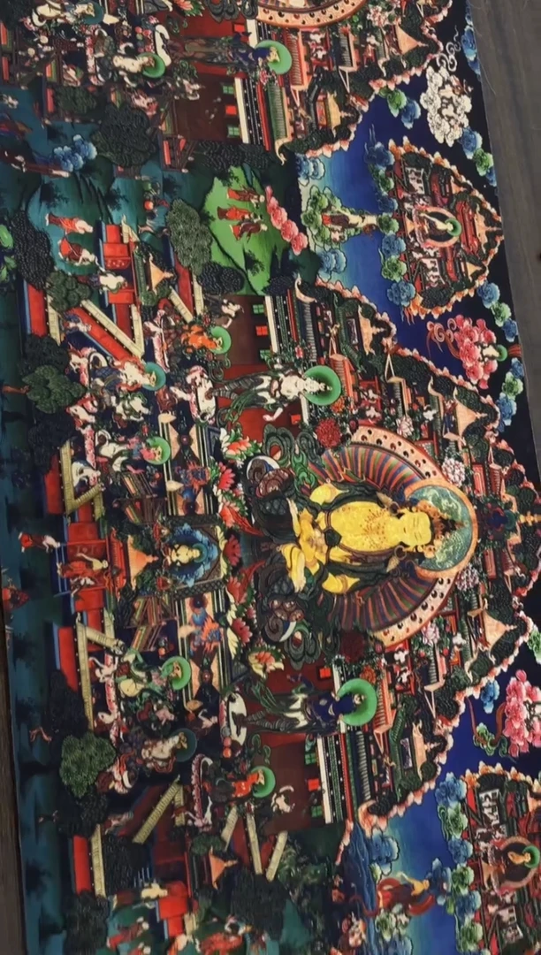 卷轴画唐卡16078