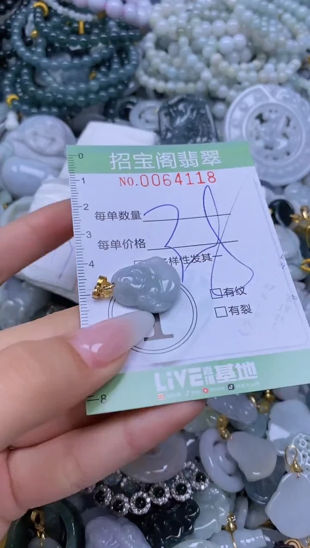 【闪购商品】翡翠颈饰未镶嵌闪购0064118