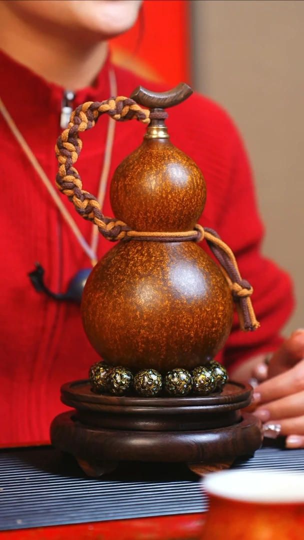 【闪购商品】JR016大师姐臻选非遗大漆酒葫芦