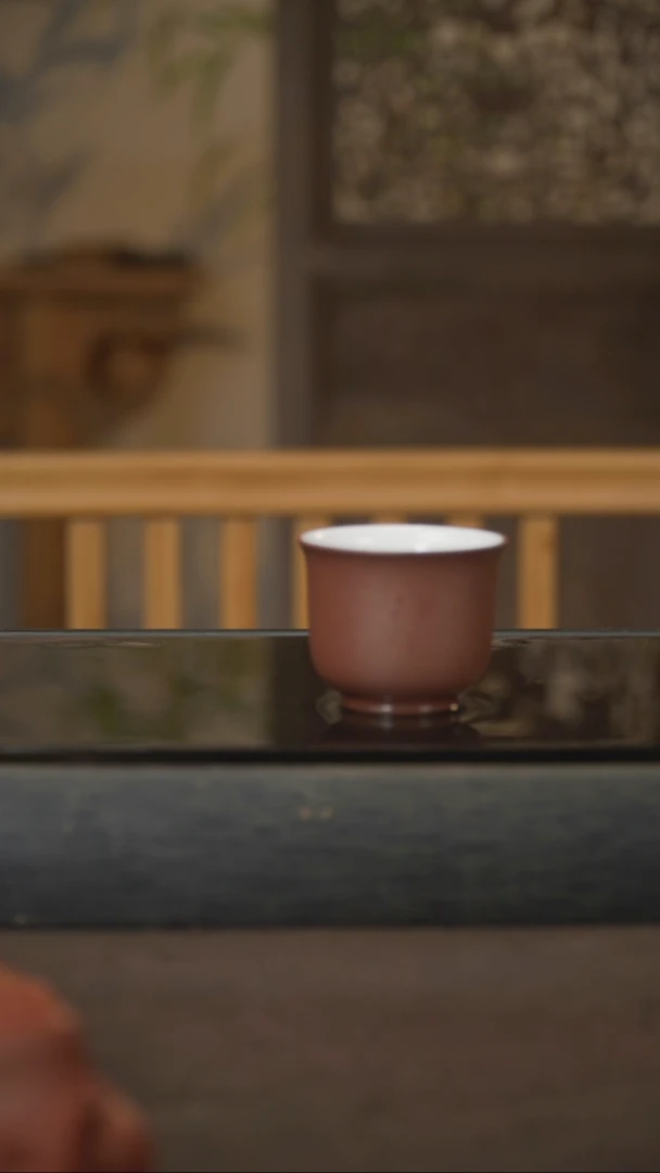 茶壶紫砂02，紫砂柏白釉主人杯，