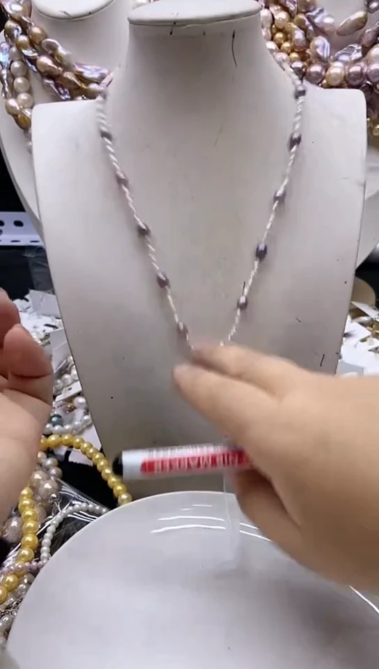 颈饰未镶嵌淡水珍珠1