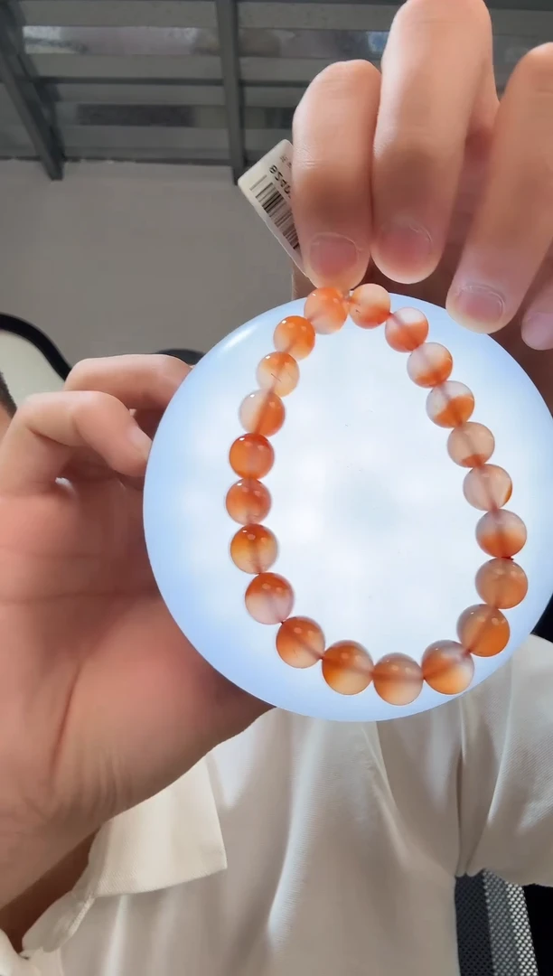 手链未镶嵌南红玛瑙晶0018 约9mm