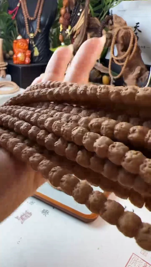 金刚菩提手串定制级佛手108 6mm左右