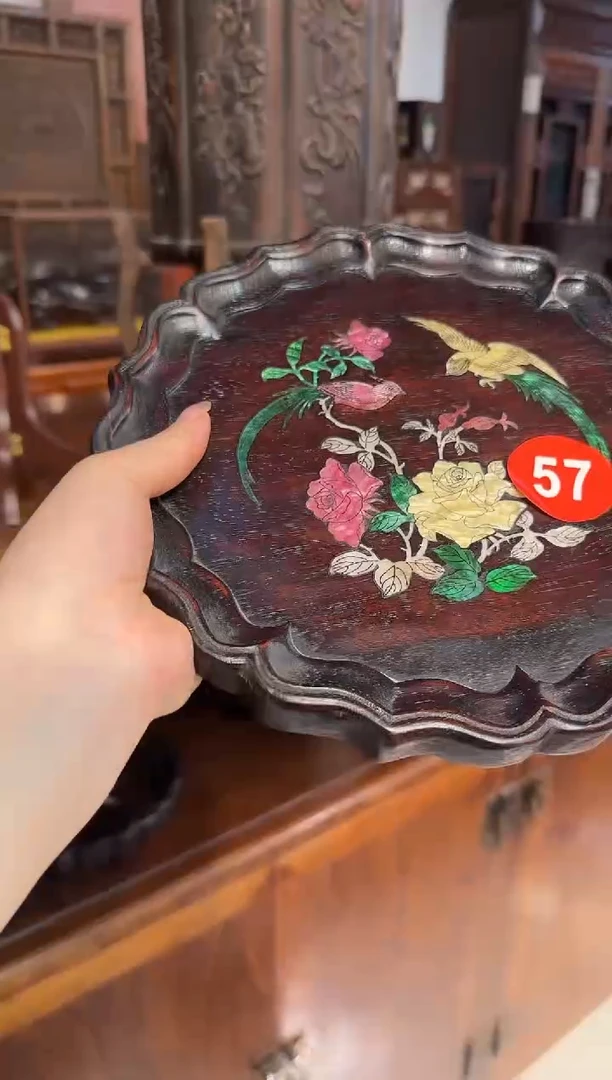 【闪购商品】木木艺牡丹花开圆盘88.88888