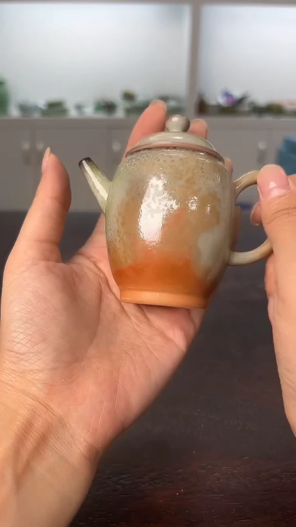 龙泉云间青瓷小米茶器