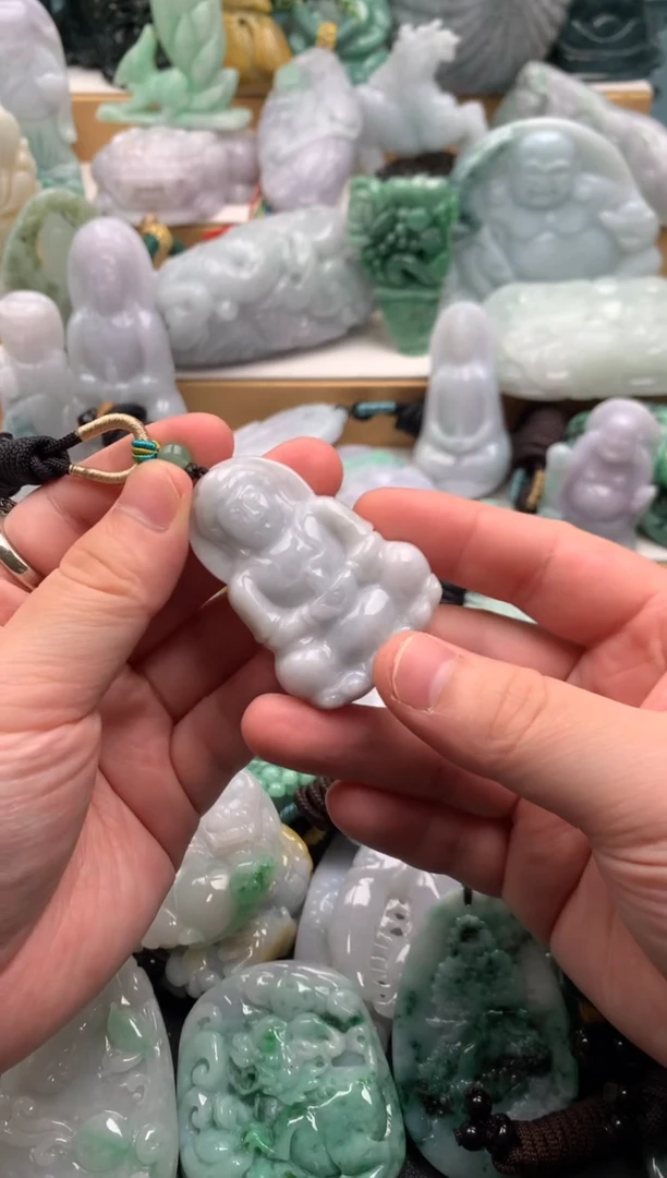 吊坠(不含链)未镶嵌翡翠1