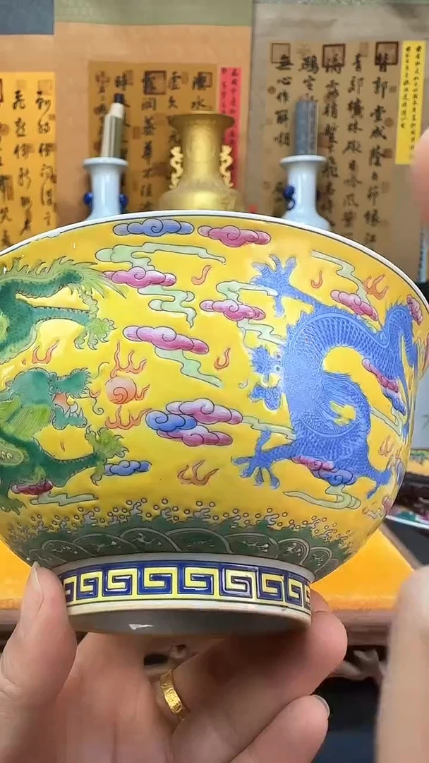 【闪购商品】瓶景德镇陶瓷客厅摆件