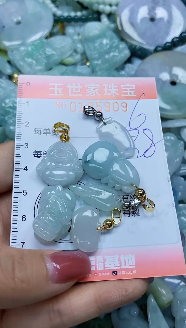 【闪购商品】翡翠颈饰未镶嵌闪购0185909