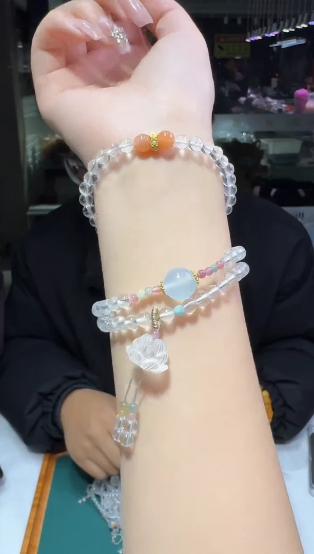 【闪购商品】水晶手链未镶嵌多样性发一件 368