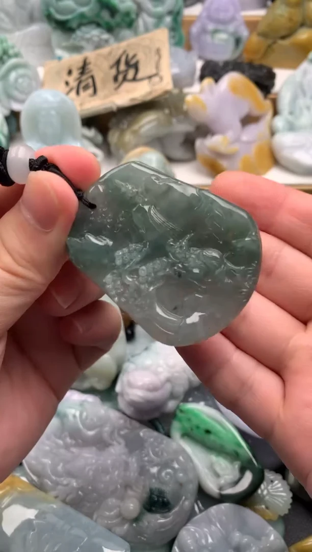 吊坠(不含链)未镶嵌翡翠1