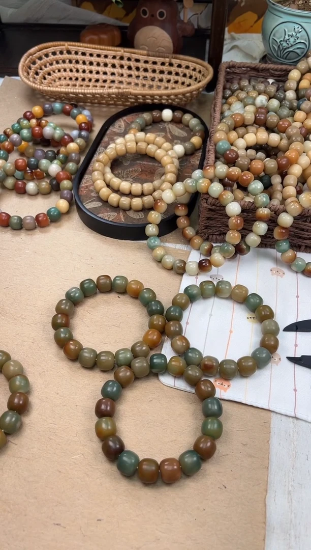 手串菩提根/象牙果a384 卡15 干磨糖壳